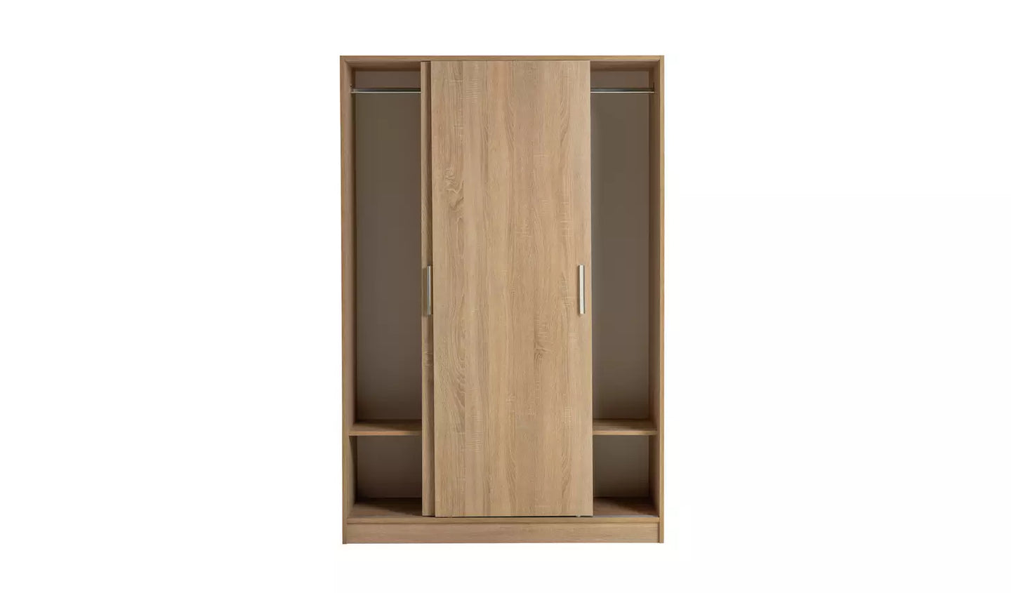 Nova 2 Door Sliding Wardrobe - Oak